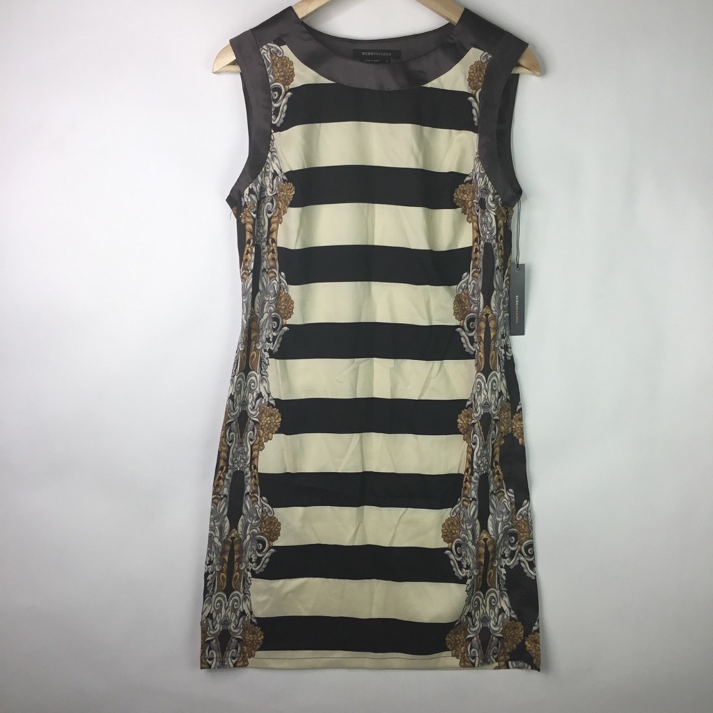 BCBGMaxazria Scarf print dress Size Small
